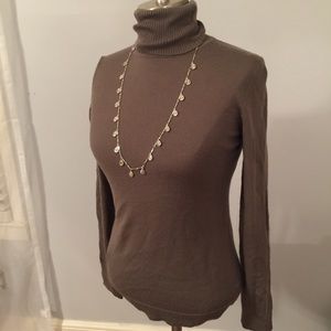 Ann Taylor LOFT Merino Turtleneck Sweater